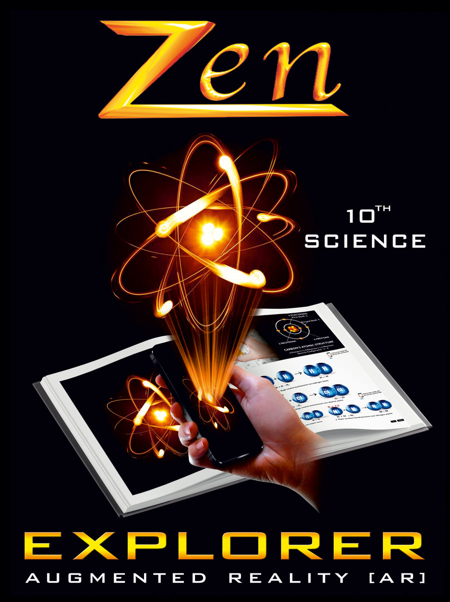 Zen SSLC Science Explorer Books [2 Volumes] - Augmented Reality Books + Demo App] Explorer