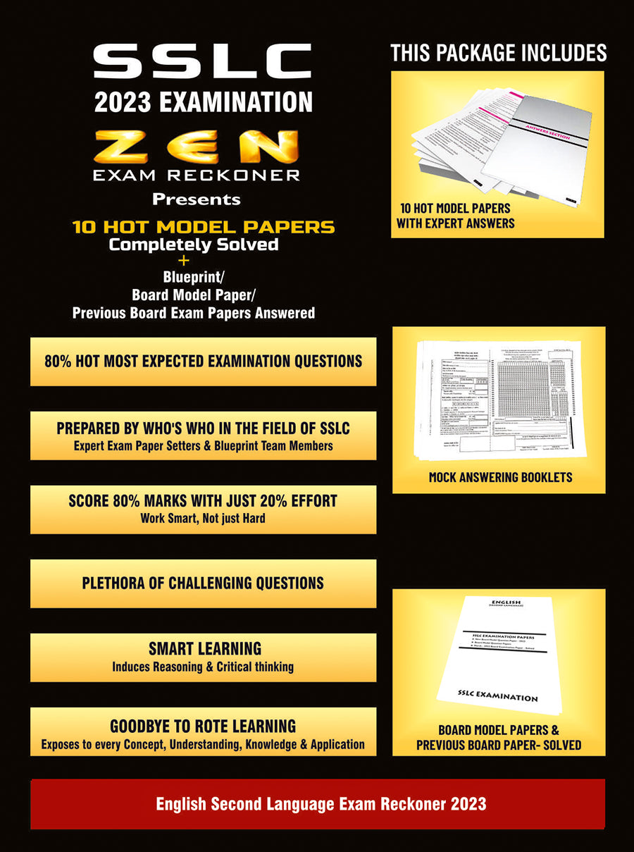 Zen English 2nd Language Exam Reckoner 2023