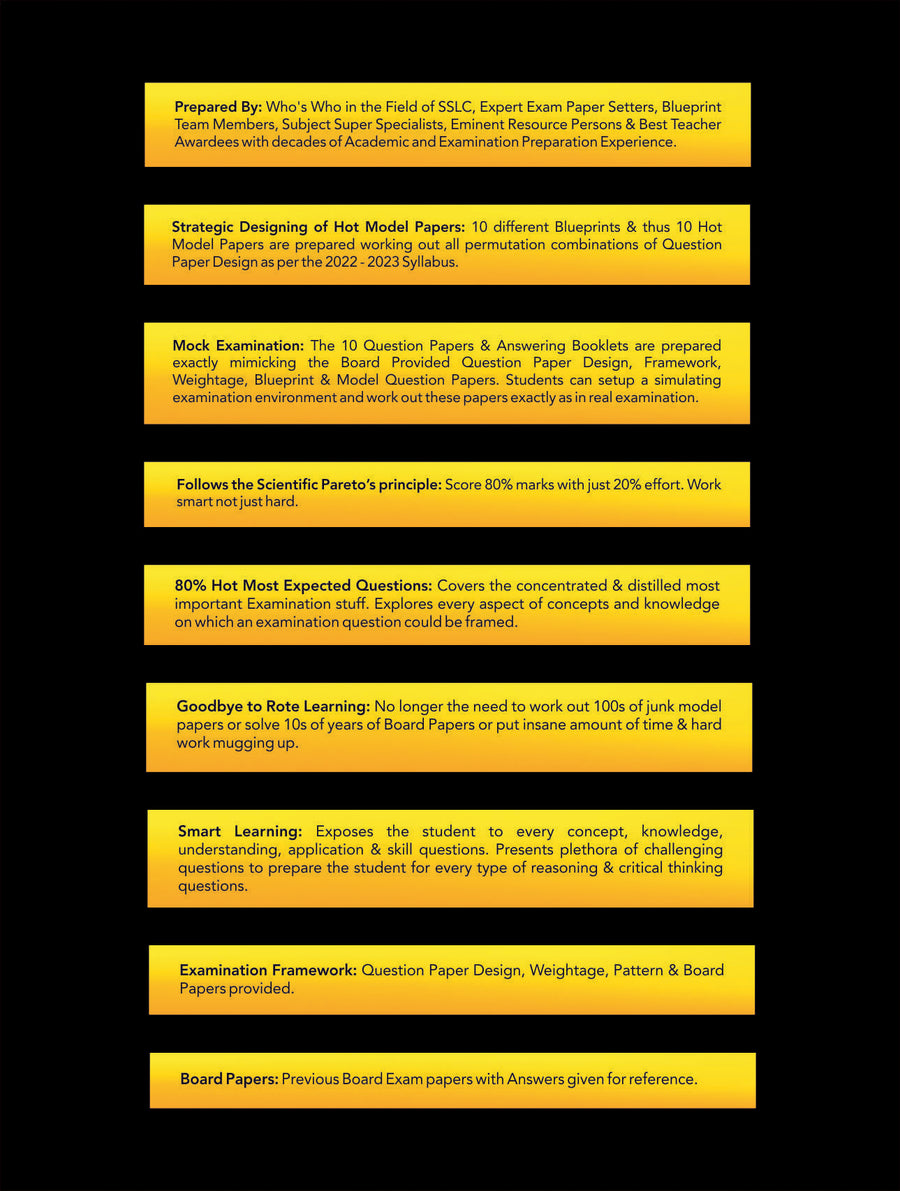 Zen SSLC Science Exam Reckoner 2023