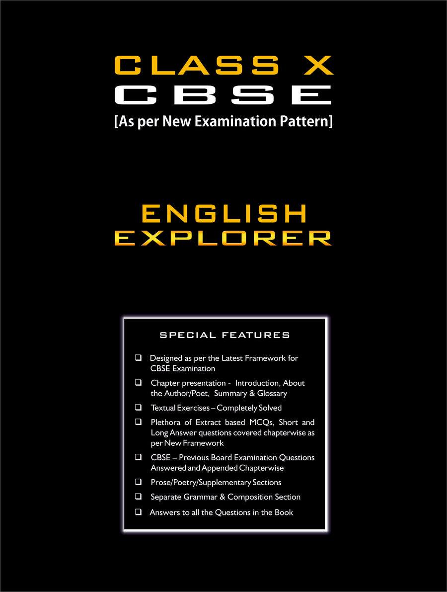 Zen Class 10 CBSE English Explorer
